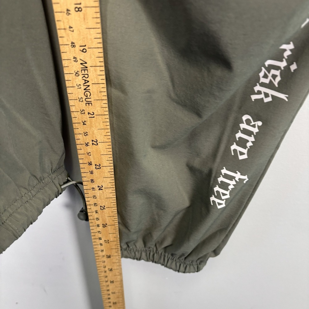 ASRV Mens Olive Green Jogger Pants Athleisure Workout Track Pants Size L - Picture 6 of 11